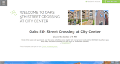 Desktop Screenshot of oakscitycenter.com