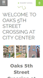 Mobile Screenshot of oakscitycenter.com